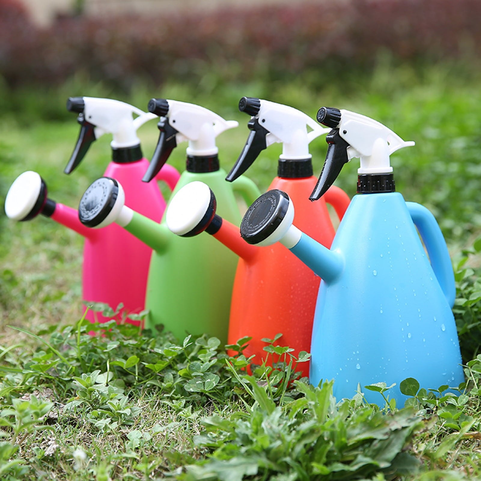 1000ml Watering Can for Indoor Outdoor Plants, Adjustable Rotating Nozzle Watering Cans for House Plant Garden Flower... - Image 4
