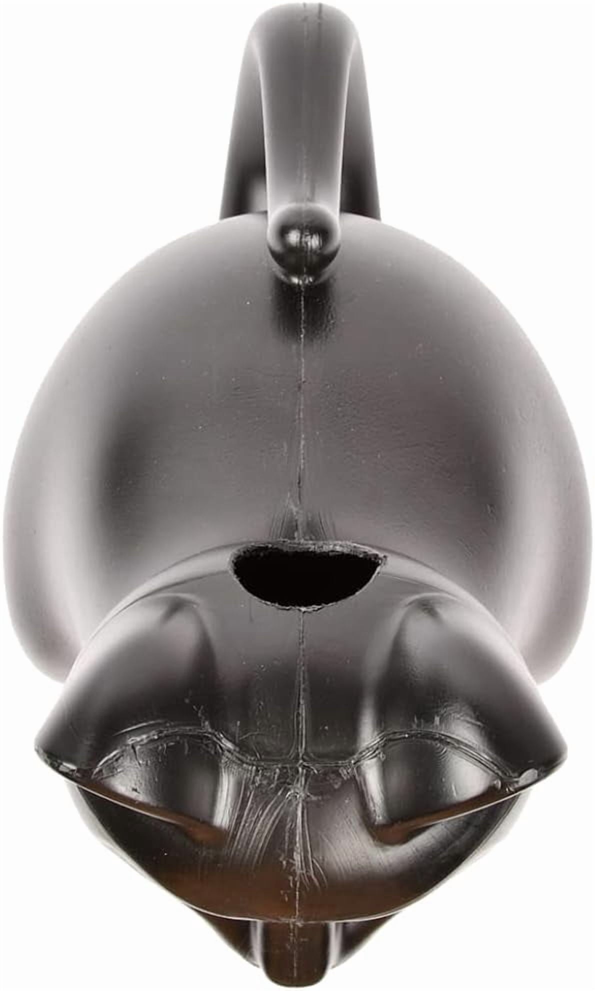 Plastic Cat Watering Can, 10.39 x 6.69 x 11.1 inches, Black - Image 5