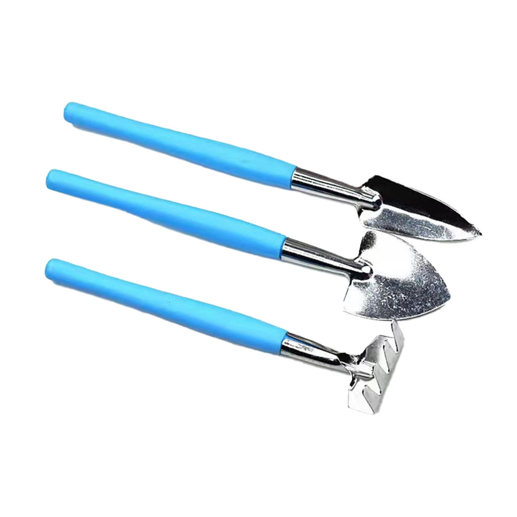 3-Piece Mini Garden Tools Set for Indoor Plants & Kids Gardening | Small Hand Tools with Wood Handle for Transplantin... - Image 2