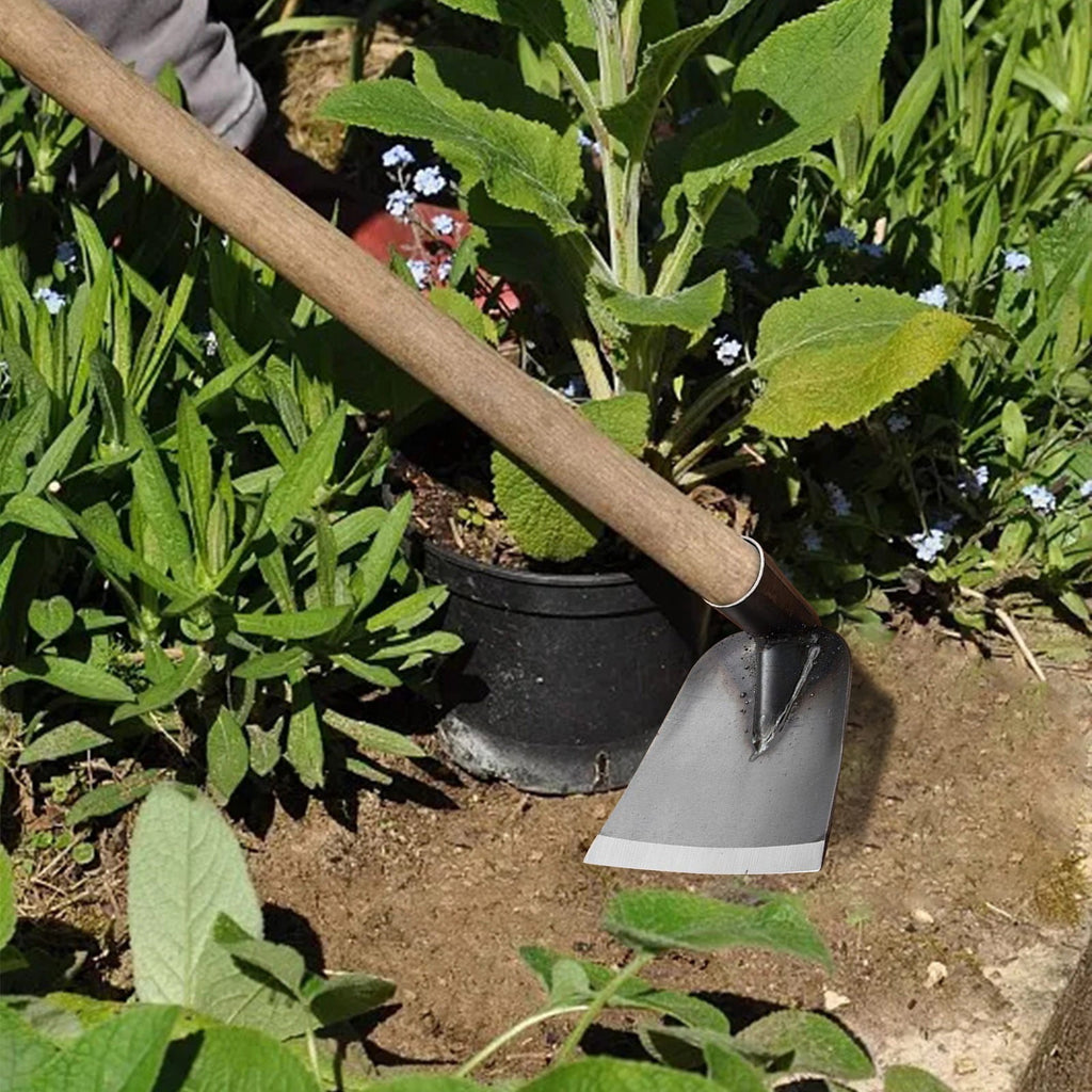 Weeding Hoe for Gardening, Manganese Steel Head, Portable Multifunctional Tool for Planting Vegetables and Flowers, Non-rusting & Durable De - Image 3