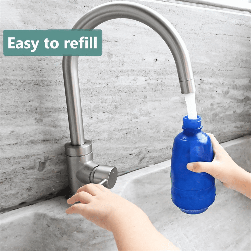 Watering Can for Seedlings, Small Watering Can for House Plant Garden Flower 0.45L Blue - Image 5