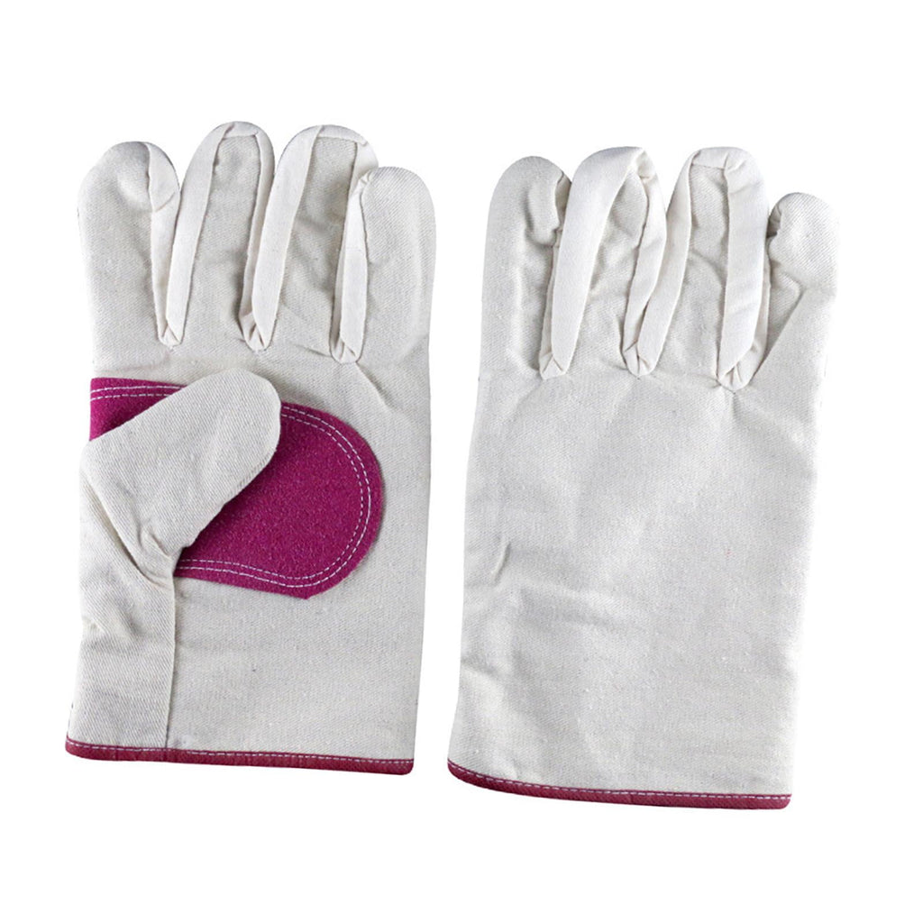 Work Gloves for Durian Picking Hand Protection Canvas Heat Resistant Garden Gloves for Framer Adults Planting Firepla... - Image 4