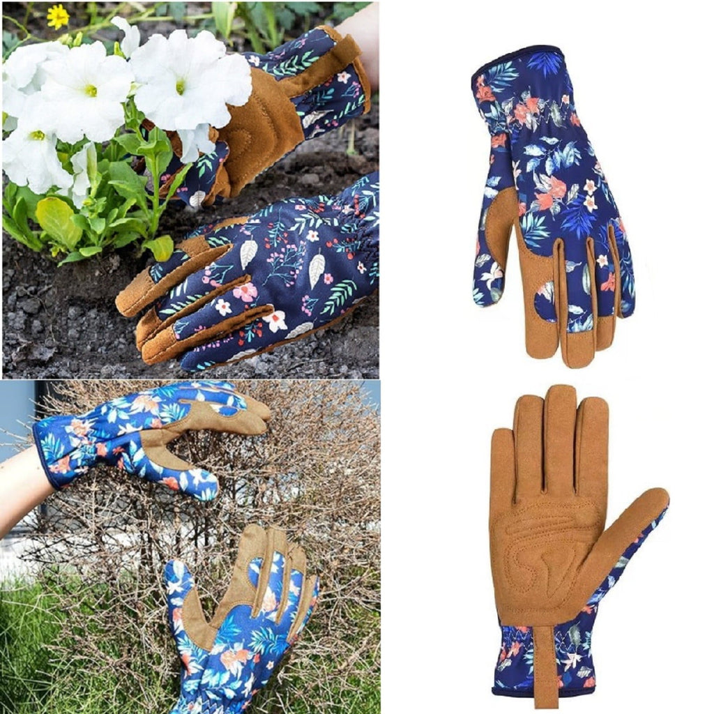 Clearance! Gloves Gardening Gloves for Women Leather Garden Gloves Thorn Proof Outdoor Protective Working Gloves for ... - Image 2