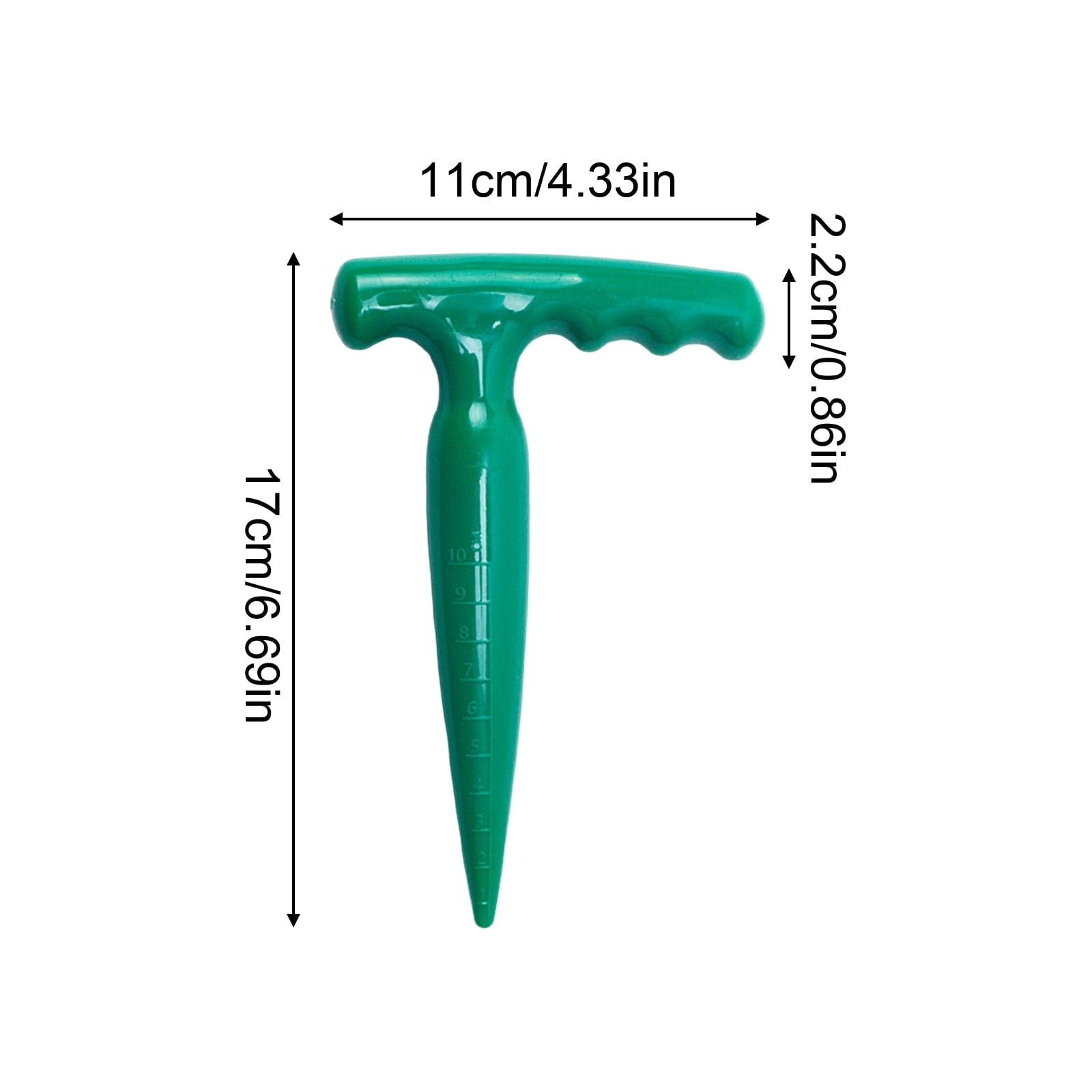 Hand Dibber Small Plastic Seed Dibber Bulb Planter Tool Seed Planter Herb Seeds Planting Dibbers for Seedlings Vegeta... - Image 2