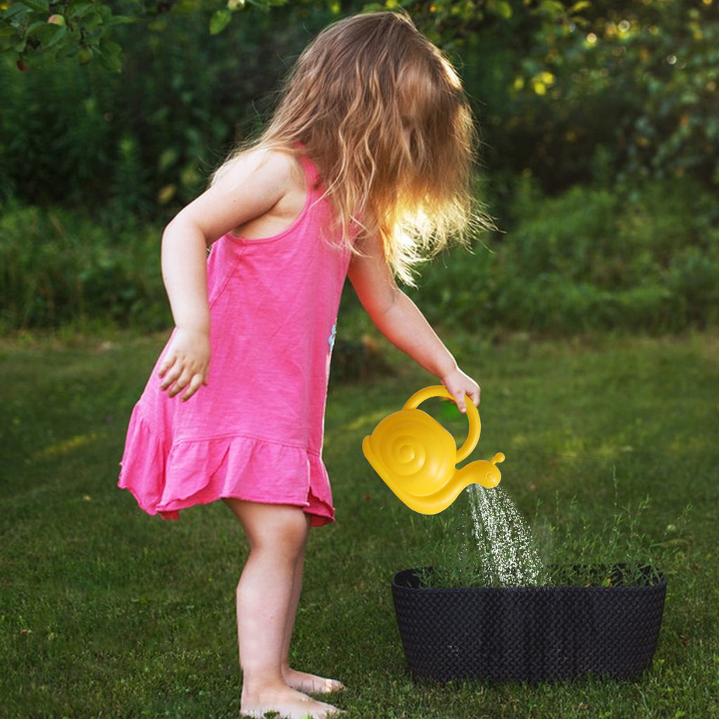Kids Garden Watering Can, Lightweight Plastic, 8.27"x7.95"x4.96", Long Spout, Ergonomic Grip The Best Choice To Develop Children'S Interests - Image 6