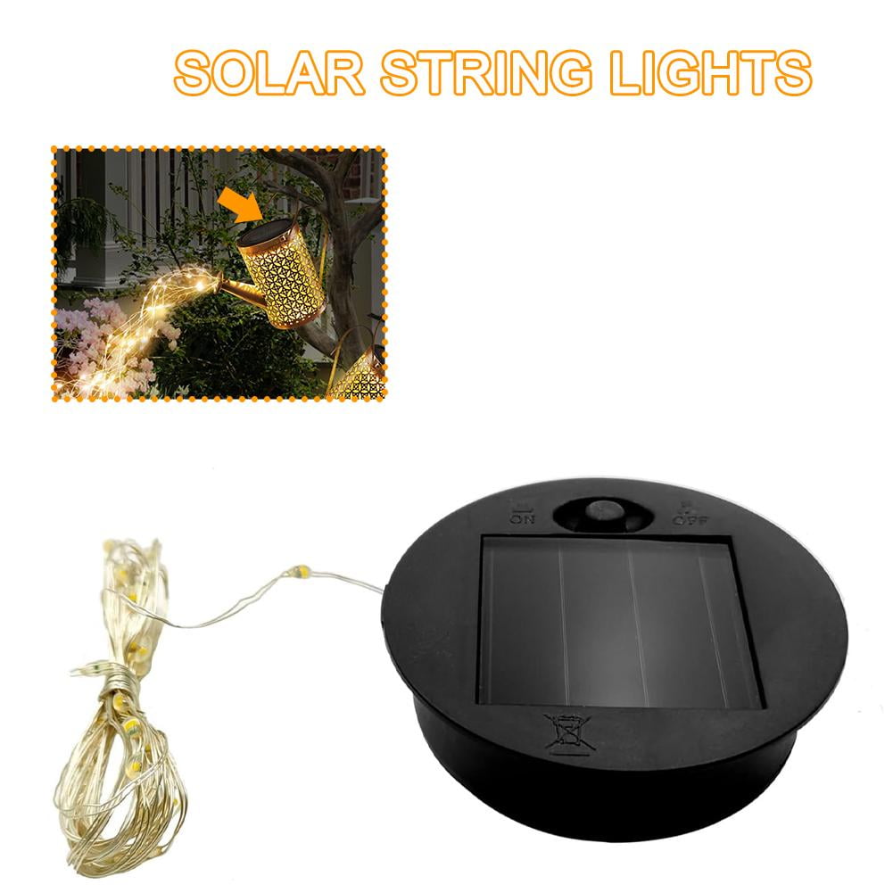 UOYOTT Solar Light Replacement Solar Watering Can Replacement with String Light - Image 4