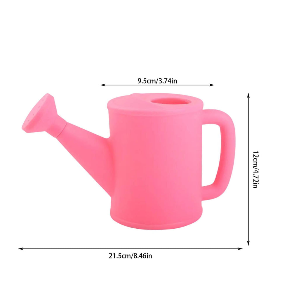 Plastic Watering Can, Fresh Green Small Watering Pot for Indoor Bonsais, Lightweight Refillable Sprinkler for Garden Flower, Easter Gifts, G - Image 2