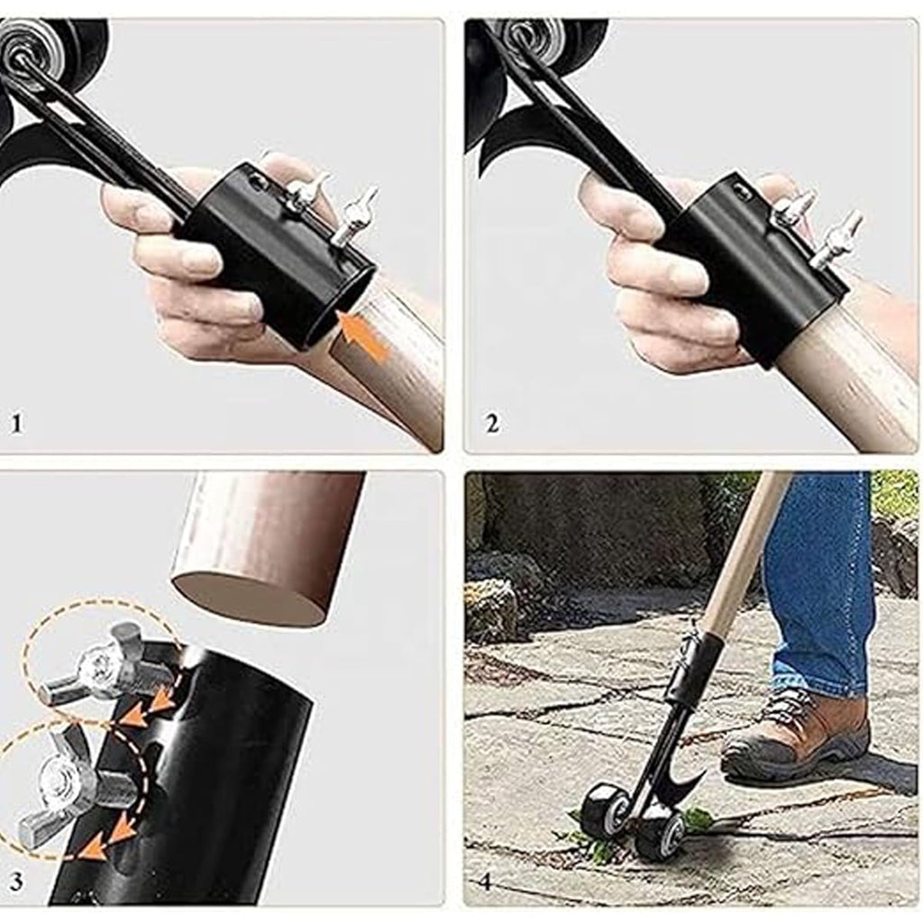 Weed Control Tool, Adjustable Weed Control Cleaning Tool for Cleaning Weeds in Garden Yards - Image 5