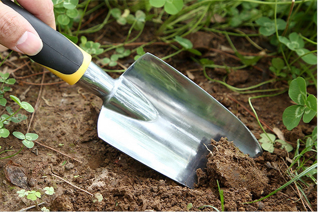 Garden Trowel Hand Shovel, Cast Aluminum Heavy Duty Gardening Tool Potting Tools, Garden Hand Tools for Weeding, Digging, Planting - Image 5