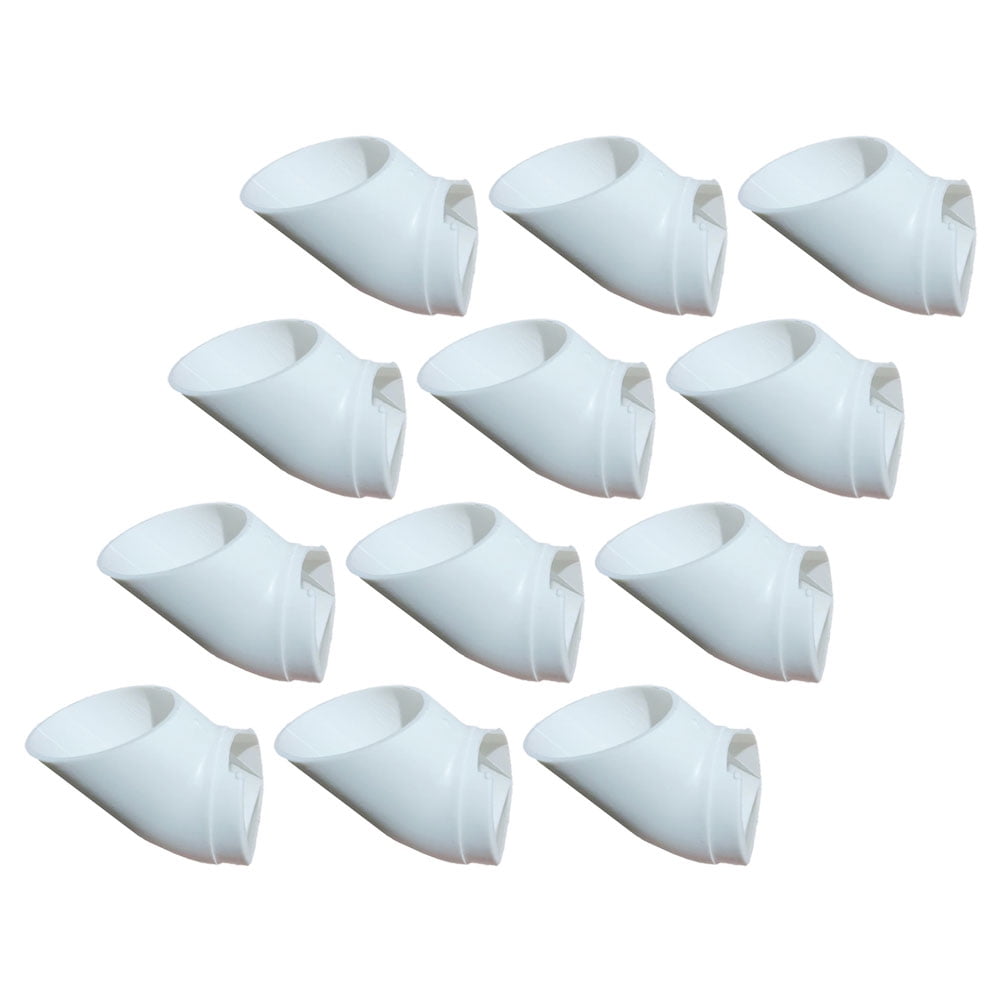 12 Pcs Vegetable Planting Tools DIY Hydroponics System White - Image 6
