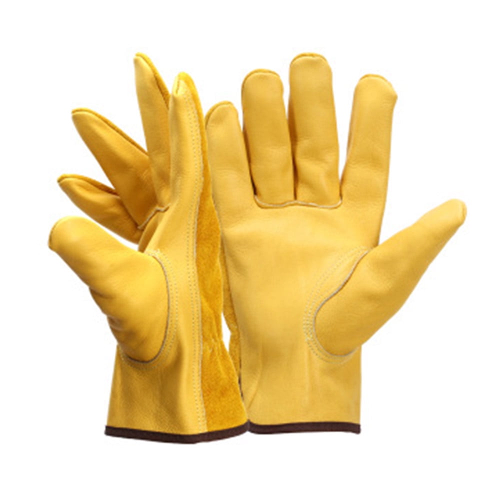 Womens Garden Gloves, Scratch Resistance Leather Gardening Gloves for Ladies, 3D Mesh Comfort Fit - Breathable Workin... - Image 2