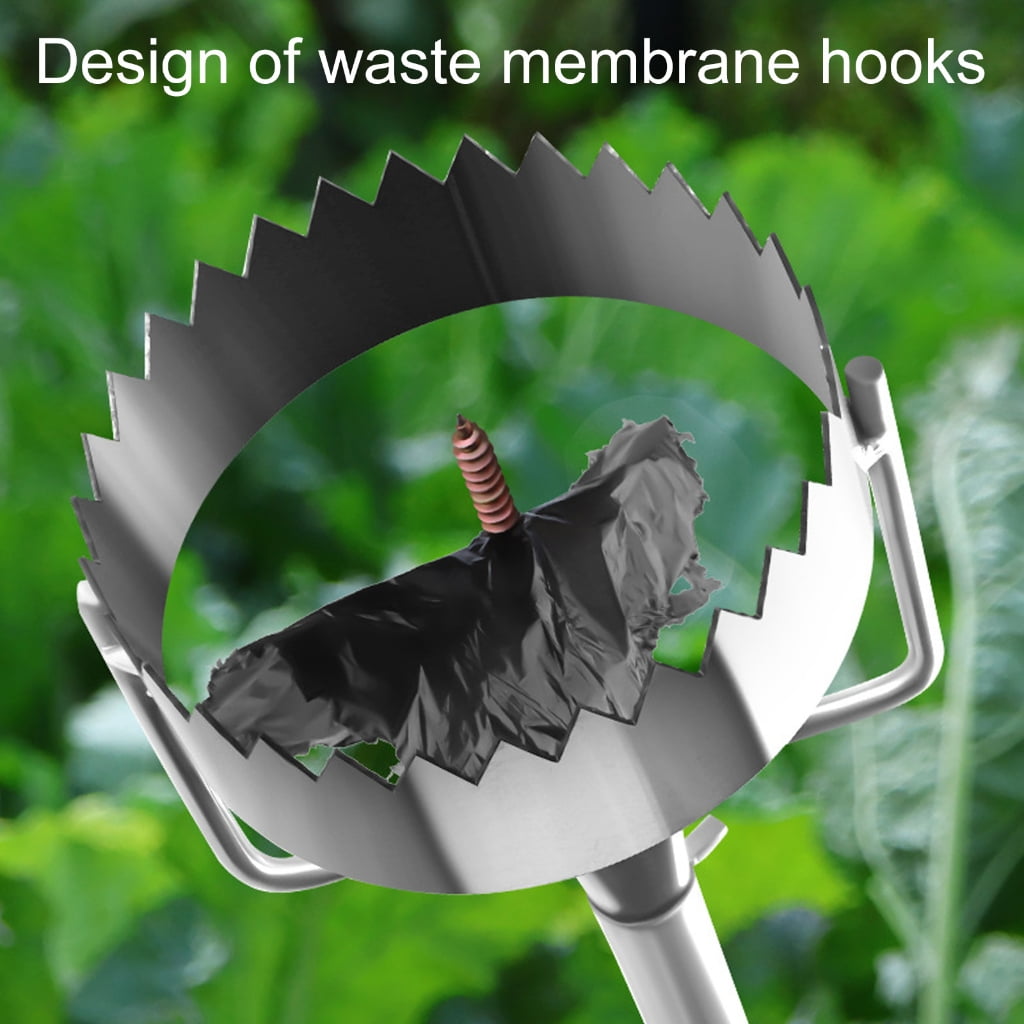 Vegetable Planting and Transplanting Agricultural Film Breaker Plastic Films Puncture Gardening Tool Metal Film Puncher - Image 3