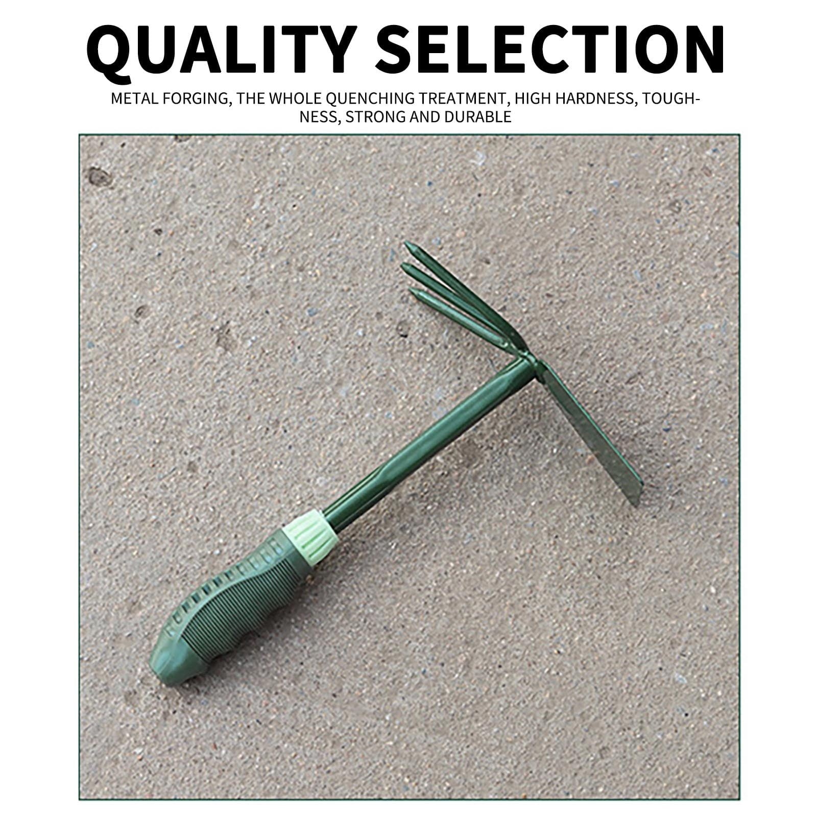 Kabnic Garden Tools Clearance Sale! Kabnic Gardening Tools, (Shovels, Hoes, Rakes) Non-Slip Rubber Grip, Outdoor Hand Tool, Idear Planting F - Image 3