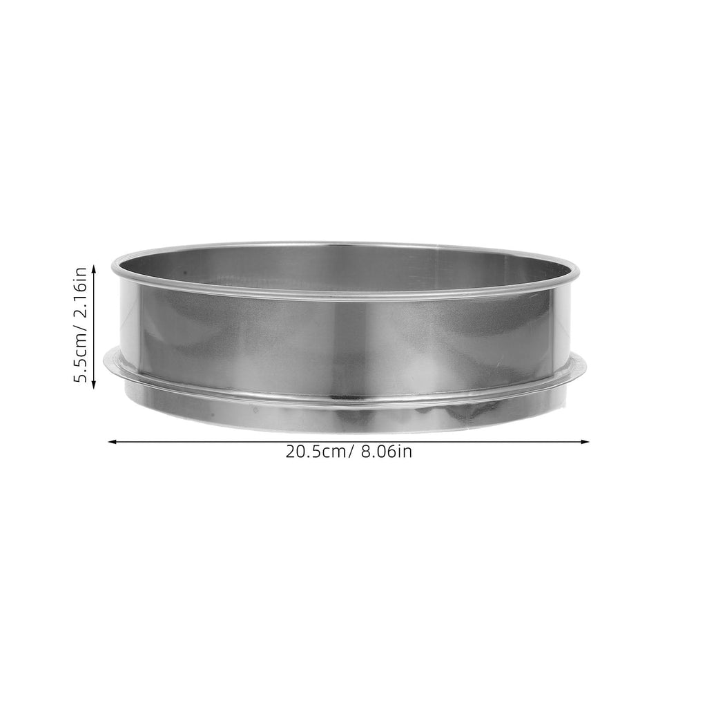 Stainless Steel Mesh Soil Sifter 6mm Gardening Sifting Screen Pan Dirt Strainer Garden Tool - Image 2