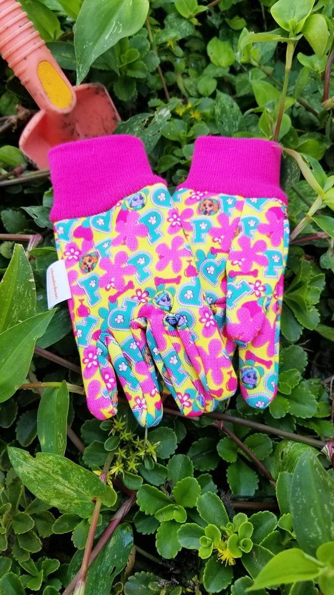 Paw Patrol Girls Jersey Garden Toddler Gloves, Multicolor - Image 5