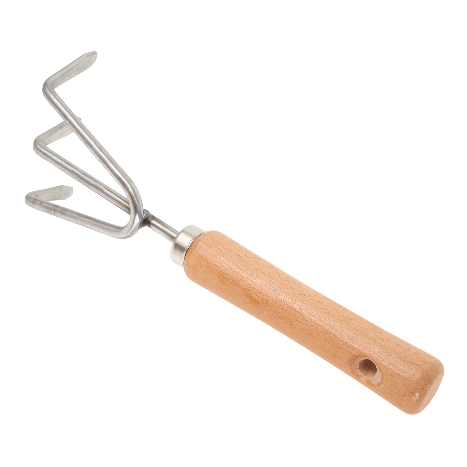 HOMEMAXS Functional Gardening Use Rake Tool Garden Steel Rake Hand Garden Rake for Planting - Image 4