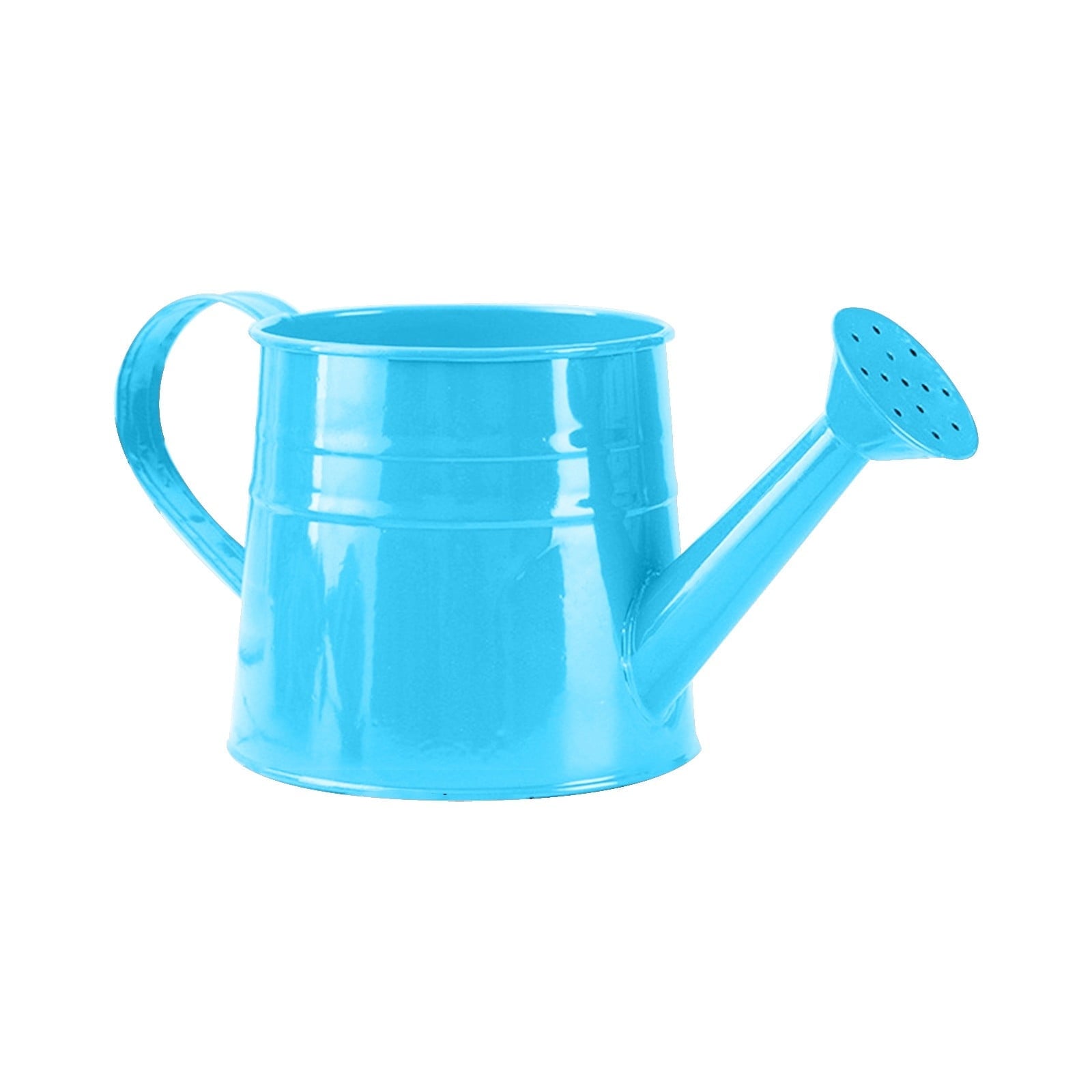 Junepar 1/4 Gal Colorful Galvanized Tinplate Watering Can for Indoor & Outdoor Plants Watering 1L Decorative Small Water Cans Hot Pink - Image 4