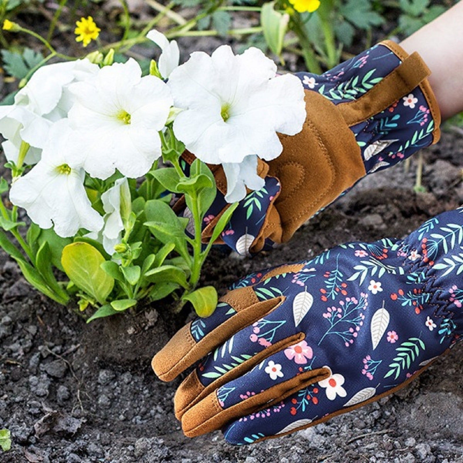 Clearance Gloves under $10,Gardening Gloves For Women Leather Garden Gloves Thorn Proof Outdoor Protective Working Gl... - Image 6
