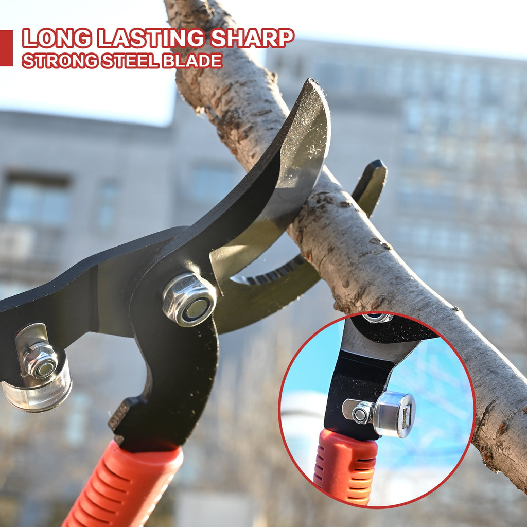 3PCS Loppers Shears  Pruners Set, Heavy Duty Tree & Shrub Care Kit for Yard, Lawn & Garden, Professional Branch Cutter Tree Trimmer for Indo - Image 3