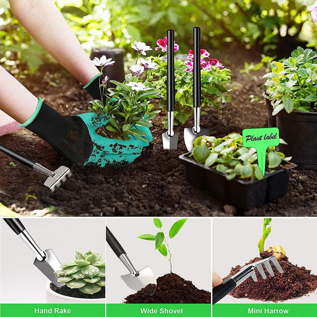 Gardening Tool & Accessory Set with For Beginners, Bonsai Trees, Potted Plants 24 Pieces - Image 3