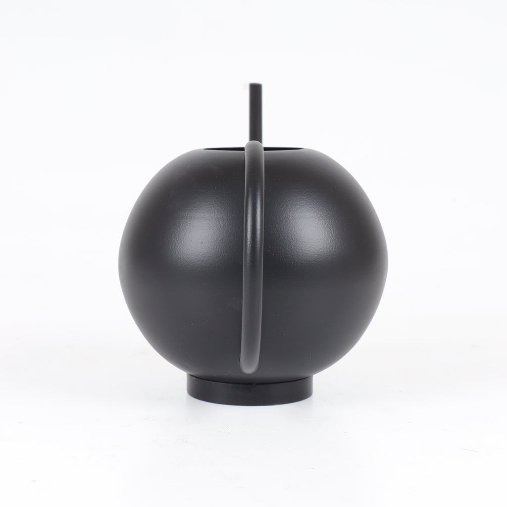 0.5-gal Metal Watering Can, Black - Image 4