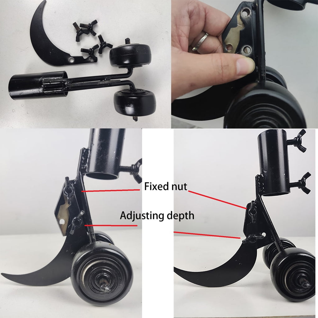 Weed Control Tool, Adjustable Weed Control Cleaning Tool for Cleaning Weeds in Garden Yards - Image 6