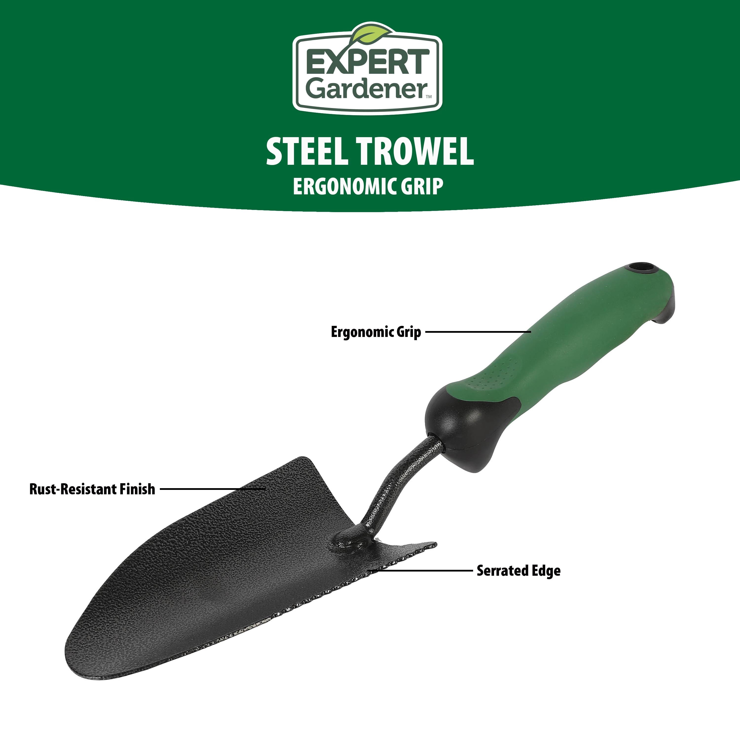 Expert Gardener Steel Hand Trowel - Image 2