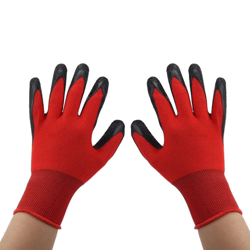 5 Garden Gloves Gardening Work Construction Non-Slip Breathable Gloves