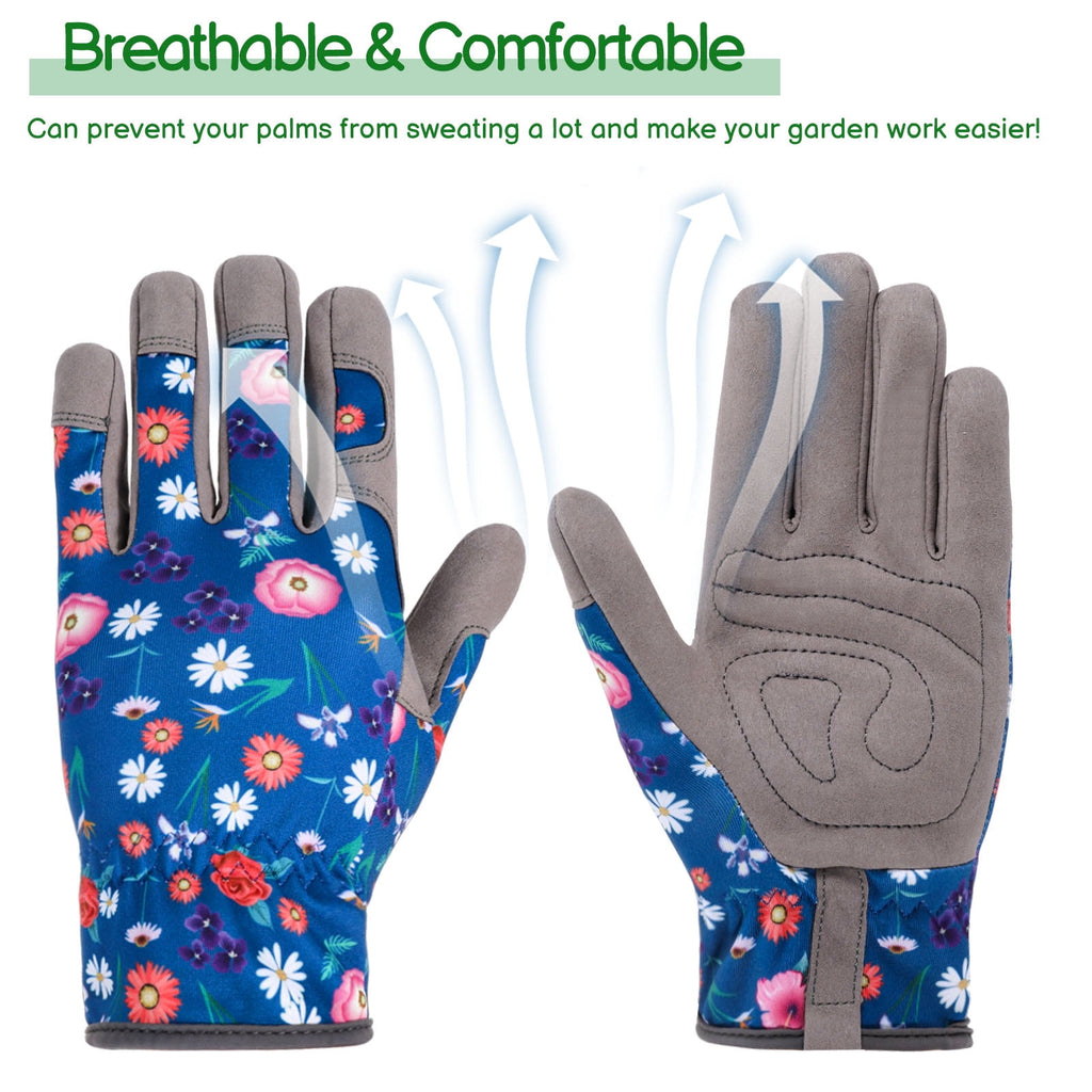 Gardening Gloves for Women, Thorn Safe Garden Gloves, Puncture Resistant Ladies Work Floral Gloves for Rose Pruning, ... - Image 4