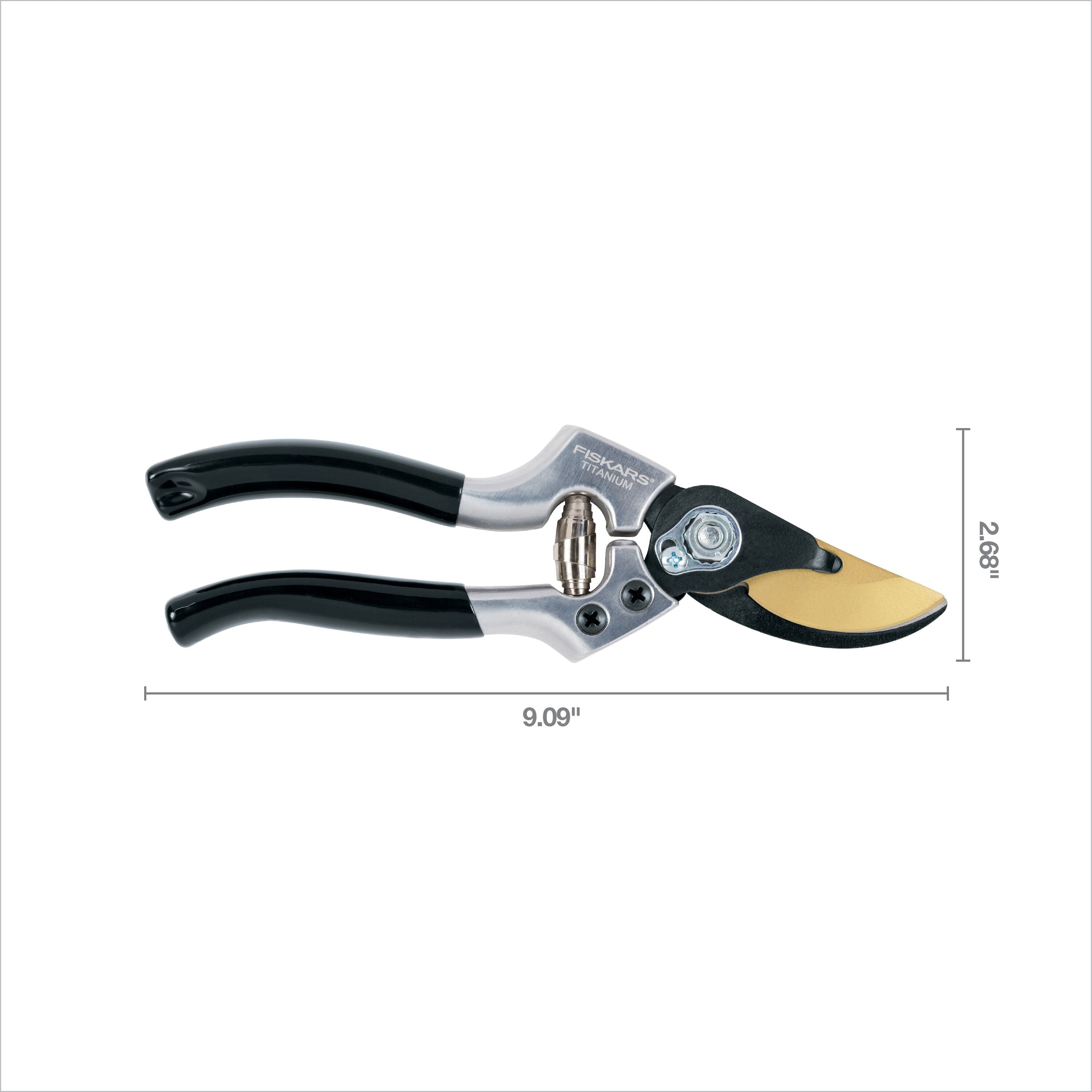 1 in. Titanium Coated Steel Blade Bypass Hand Pruner - Image 6
