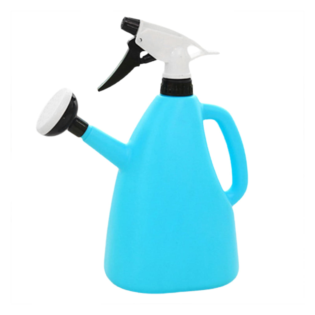 Watering Can Large Capacity Leakproof Plastic Watering Kettle Sprinkling Can for Potted Plants Blue One Size - Image 2