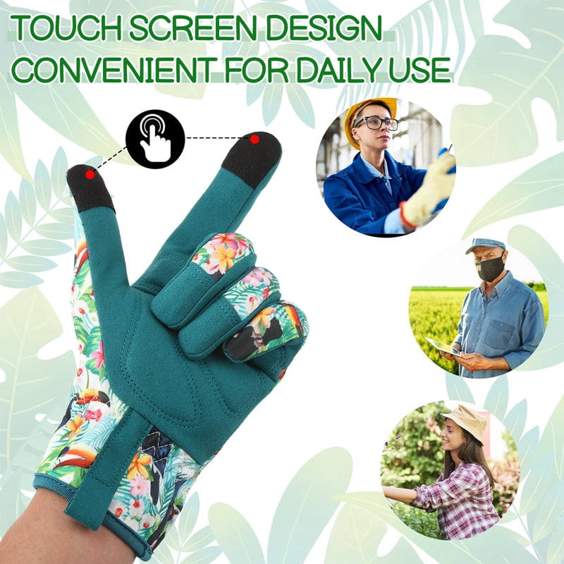 Gardening Gloves for Women - Thorn Proof & Puncture Resistant, Breathable Floral Gloves for Rose Pruning,Mother's Day... - Image 5