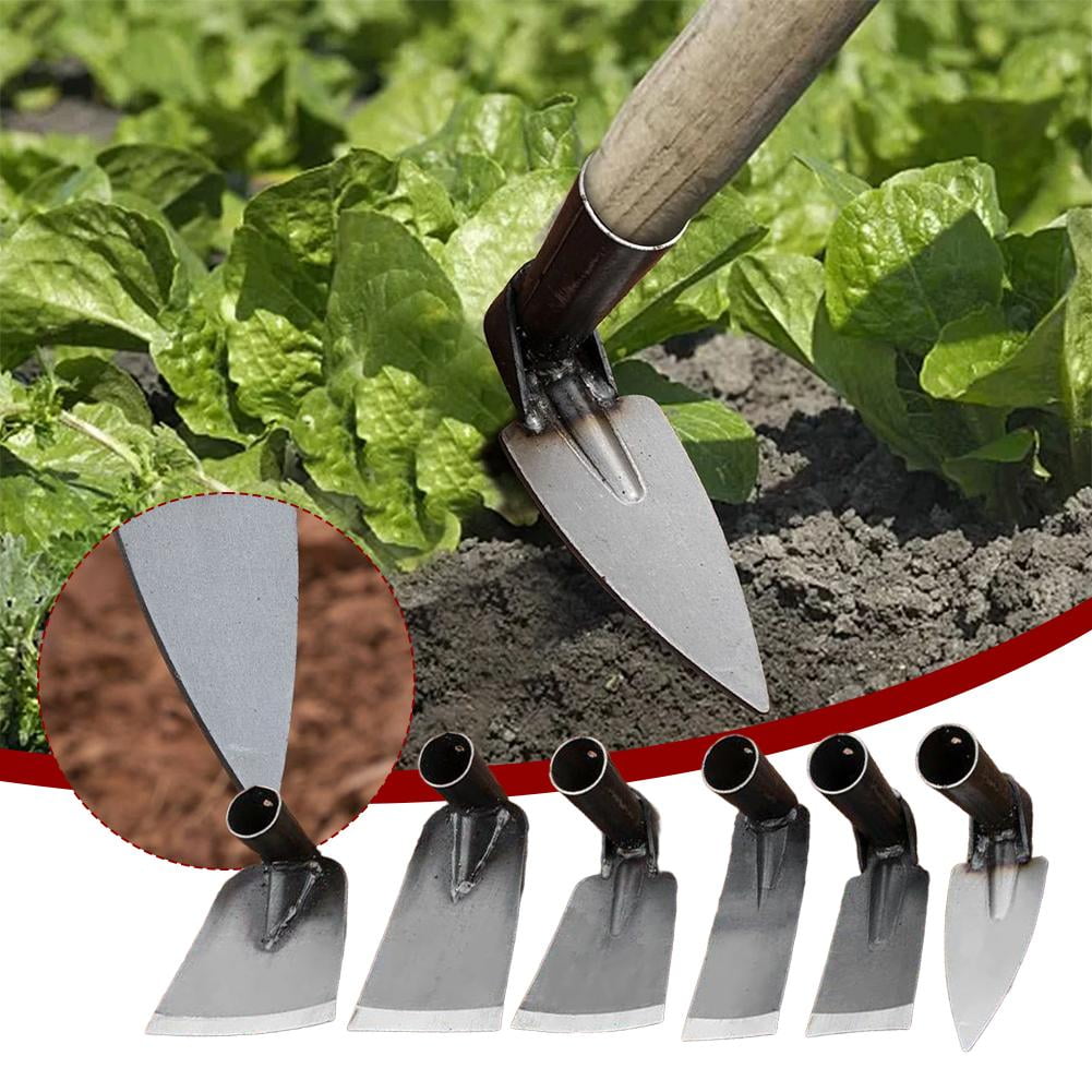 Small Tip Triangle Hoe Agricultural Land Turning Loose Soil Hoe Household Outdoor Vegetables Flowers Tools Farming Fo... - Image 3