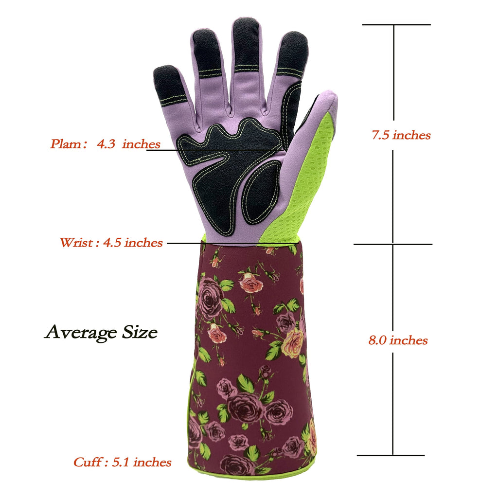 Gardening Gloves for Women, Thorn Proof, Long Sleeve, Protect Hands and Arms, Average Size - Image 5