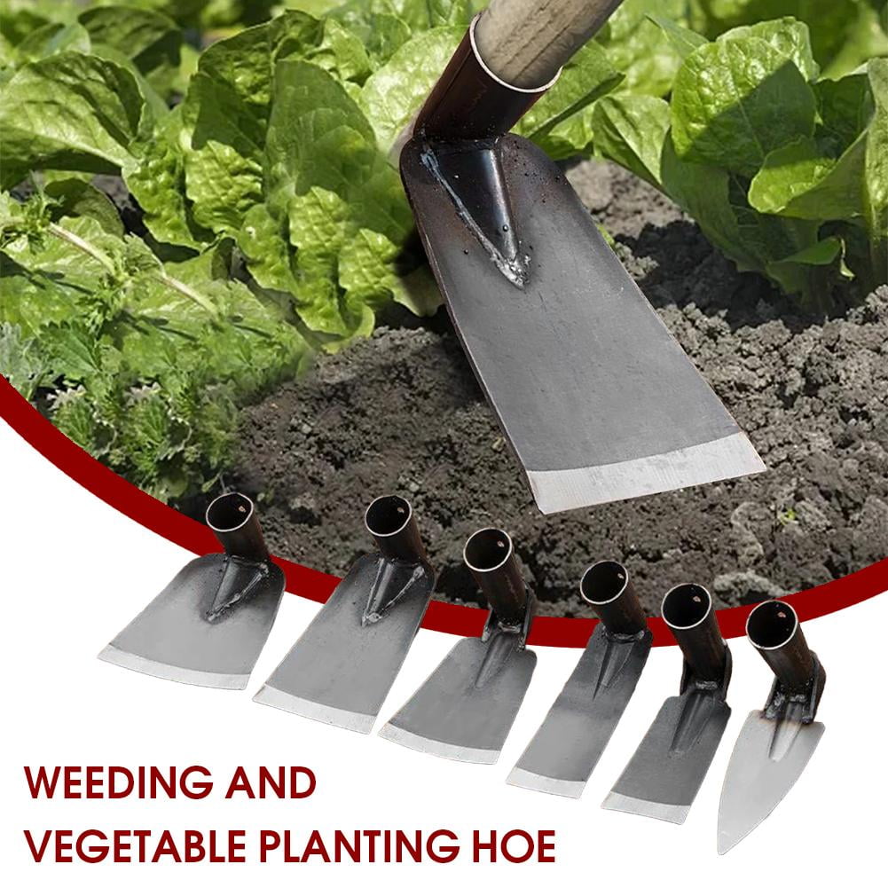 Small Tip Triangle Hoe Agricultural Land Turning Loose Soil Hoe Household Outdoor Vegetables Flowers Tools Farming Fo... - Image 5