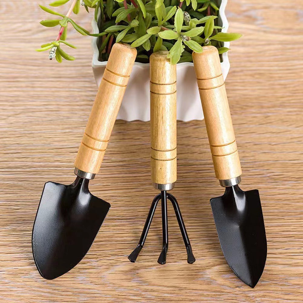 1 Set of Garden Tools Outdoor Gardening Hand Tools Garden Trowel Rake Garden Tool for Planting - Image 4