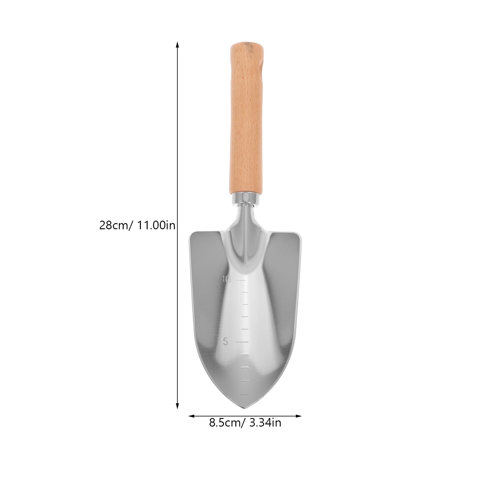 1Set Small Garden Shovel For Digging Planting Outdoor Gardening Tool With Stainless Steel - Image 2