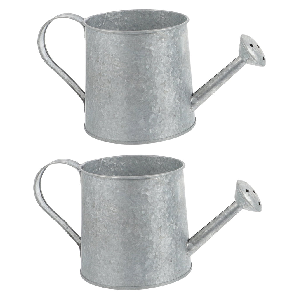 Vase Watering Flower Bucket Metal Can Jug Pitcher Rustic Farmhouse Pot Planter Iron Galvanized Vintage Tin Plant Vases - Image 5