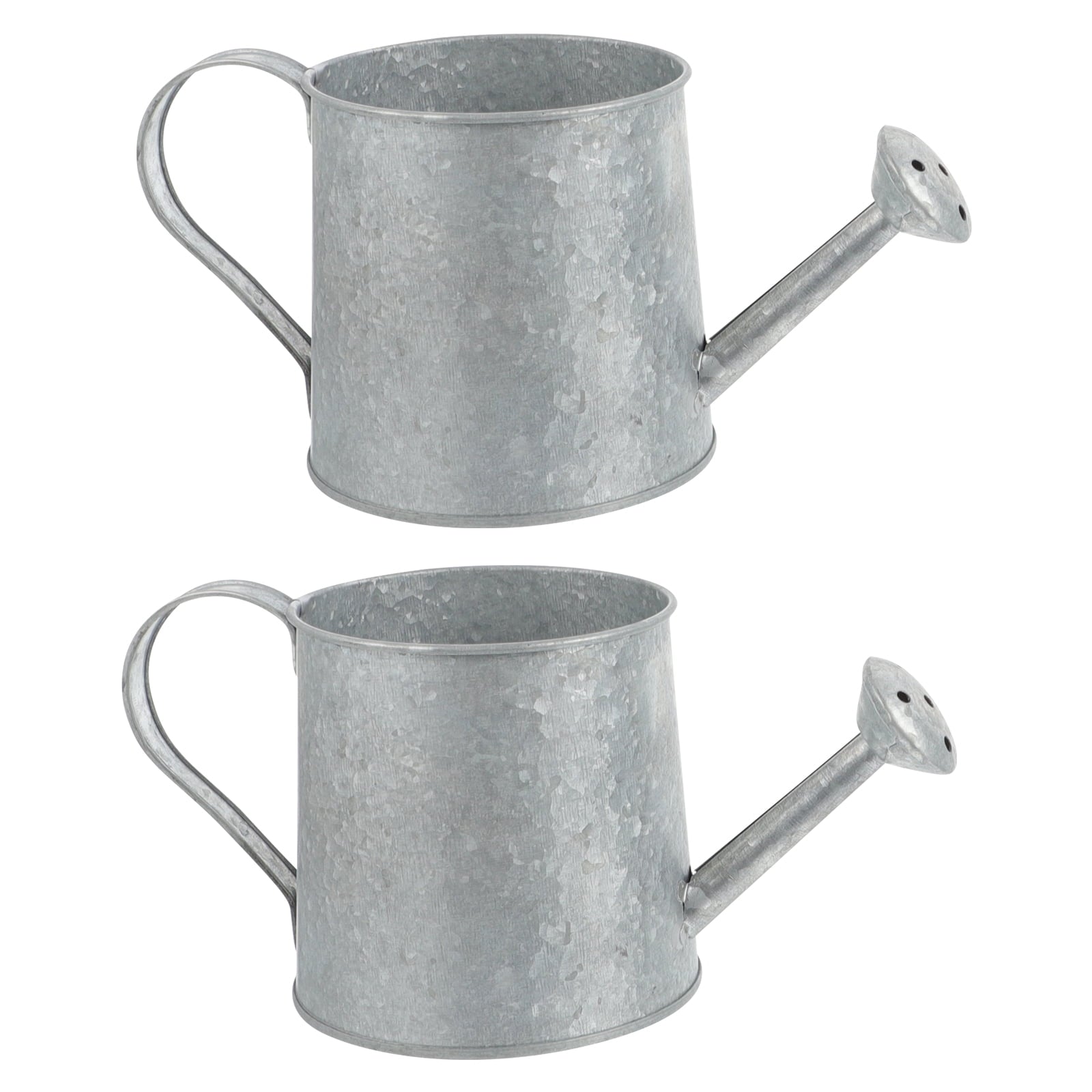 Vase Watering Flower Bucket Metal Can Jug Pitcher Rustic Farmhouse Pot Planter Iron Galvanized Vintage Tin Plant Vases - Image 5