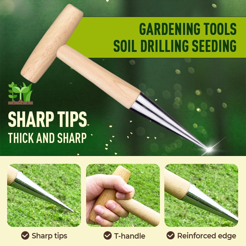 for ing, 2026 Hand Dibbler Seed er Tool, Bulb er & Seed Dispenser for Vegetables, Flowers, Fruits – Garden Transing Tool - Image 6