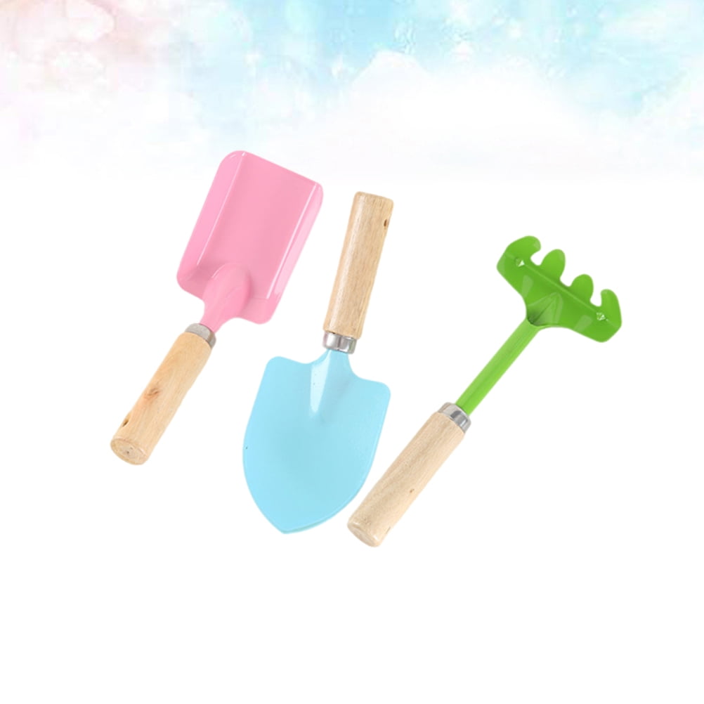 SWETRACE kids digging set Garden Tools Set Iron 3Pcs for Gardening Tools - Image 3