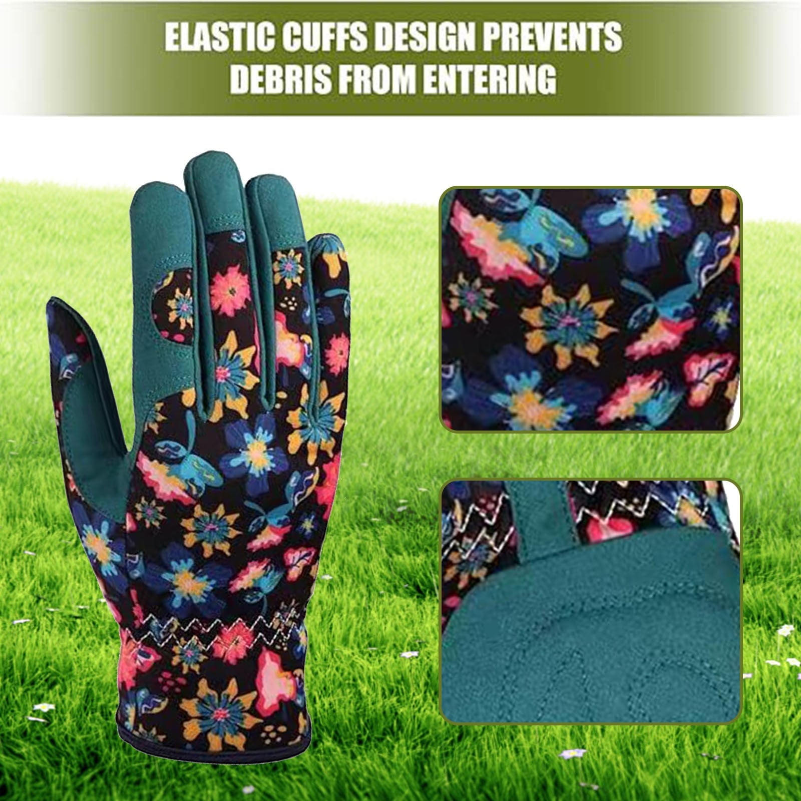 Clearance Gloves under $5 Gardening Gloves For Women Leather Garden Gloves Thorn Proof Outdoor Protective Working Glo... - Image 5