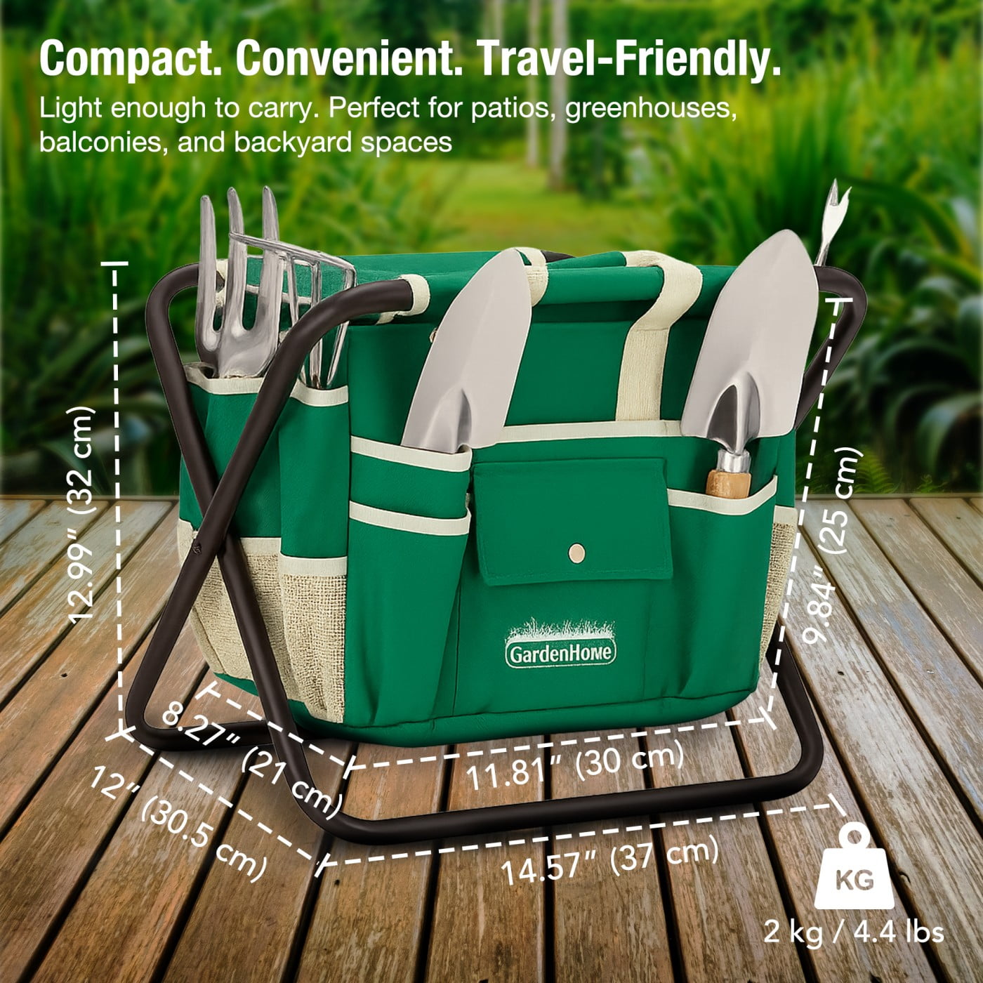 7-Piece All-in-One Garden Tool Set - Image 3