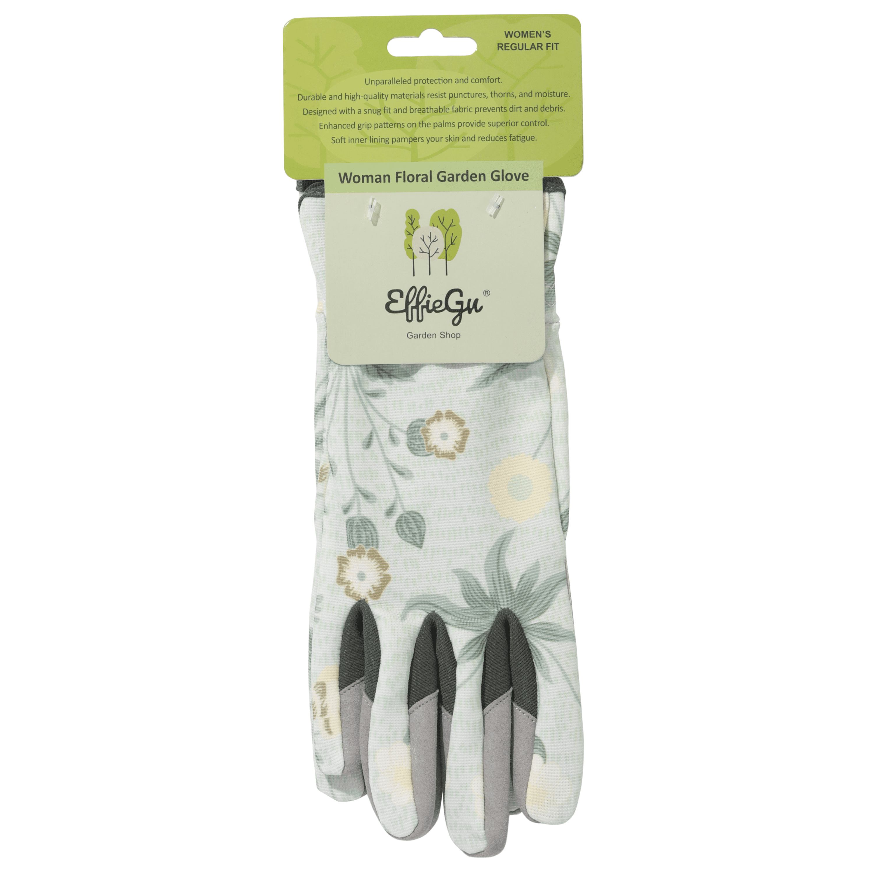 effiegu Garden Shop Floral Women's Durable Gardening Gloves for Thorns, Dirt & Debris Protection - Image 2