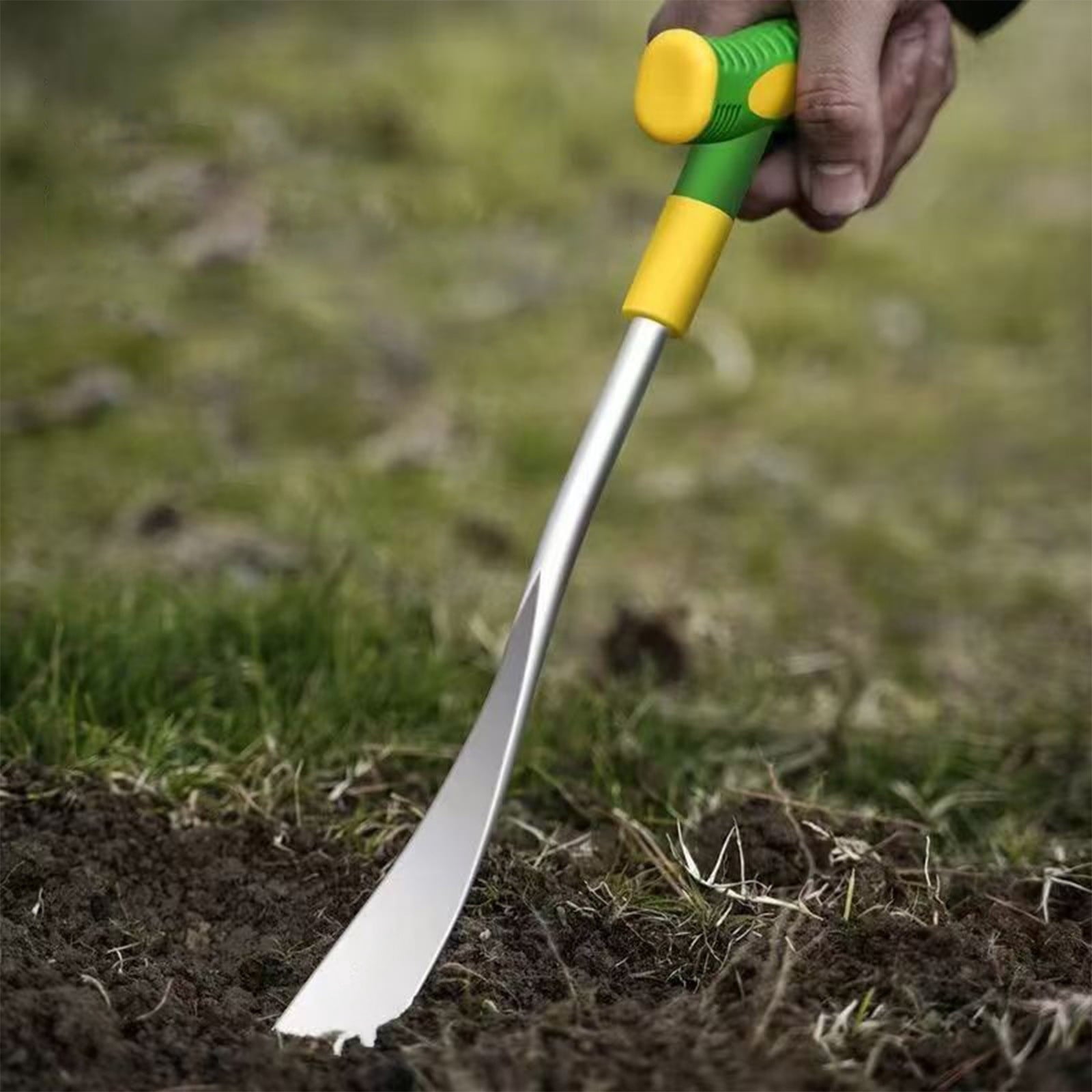 Stainless Steel Garden Trowel Handheld Weeding Shovel Tool | Mini Outdoor Digging Spade for Planting, Harvesting Garlic, Potting Soil, Herbs - Image 4