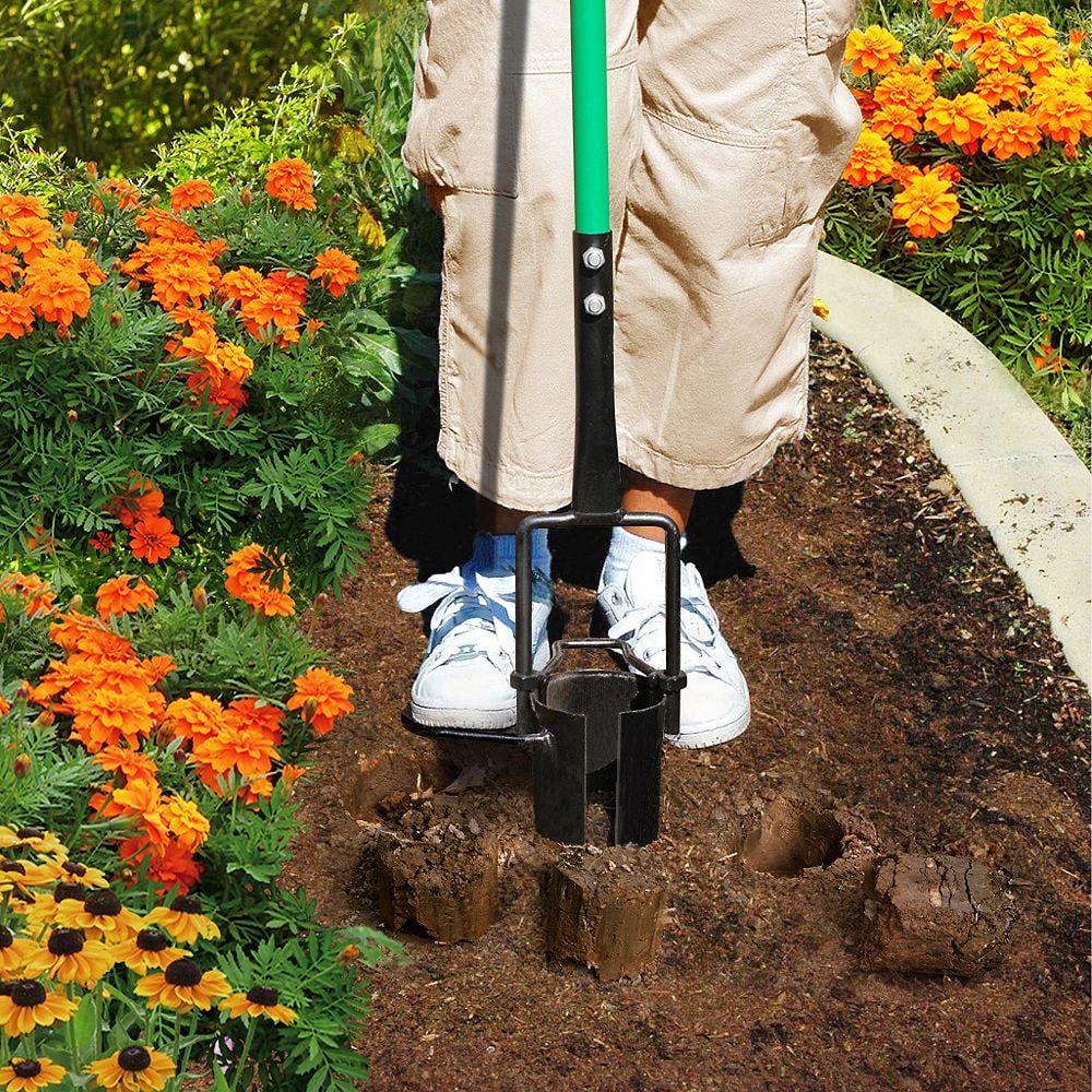 Bulb Planter Tool Long, Steel Garden Planting Tool for Digging, Soil Sampler, Transplanting, Flower Planting - Image 6