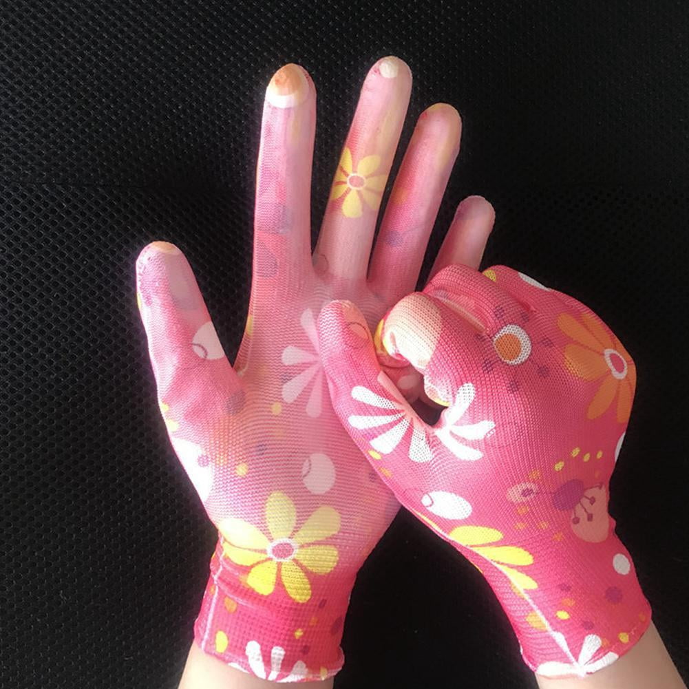 12 of Gardening Gloves, Breathable Flower Coated Women Work Gloves, Garden Gloves for Women - Image 6
