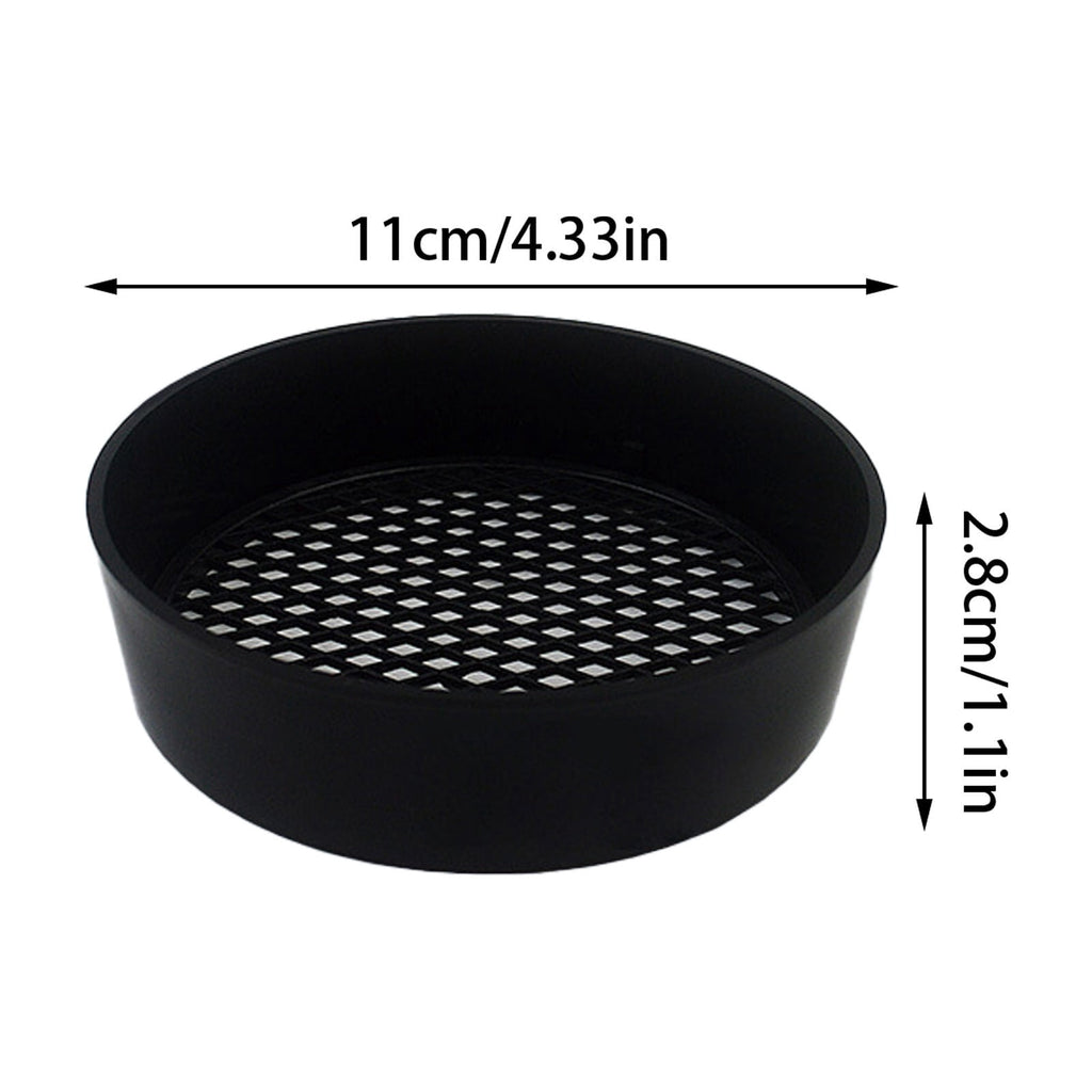 4.3 Inch Soil Sieve Set Gardening Sifters with 3 Replaceable Mesh Screens, Soil Sifter for Filtering Sand Stones Worm... - Image 3