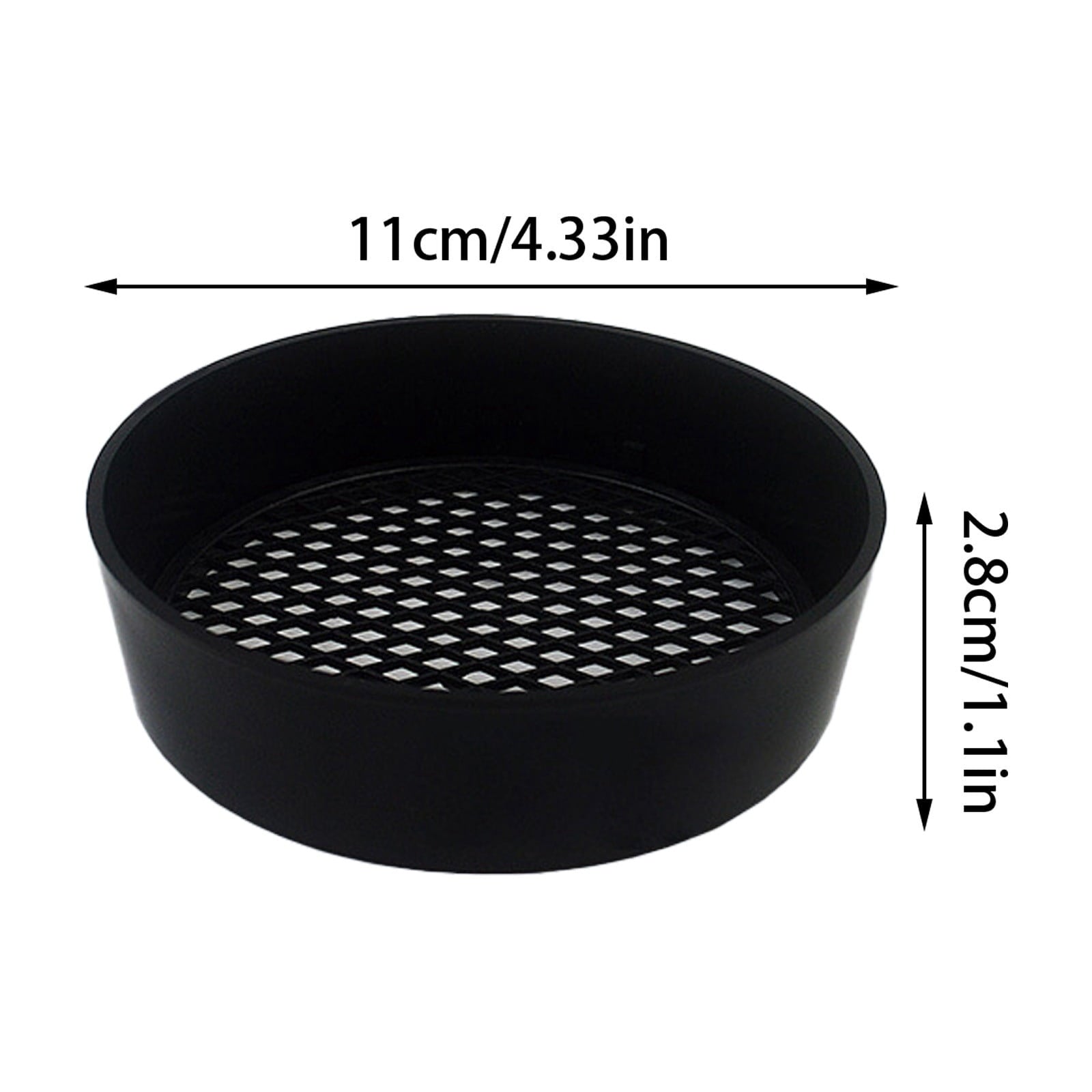 4.3 Inch Soil Sieve Set Gardening Sifters with 3 Replaceable Mesh Screens, Soil Sifter for Filtering Sand Stones Worm... - Image 3