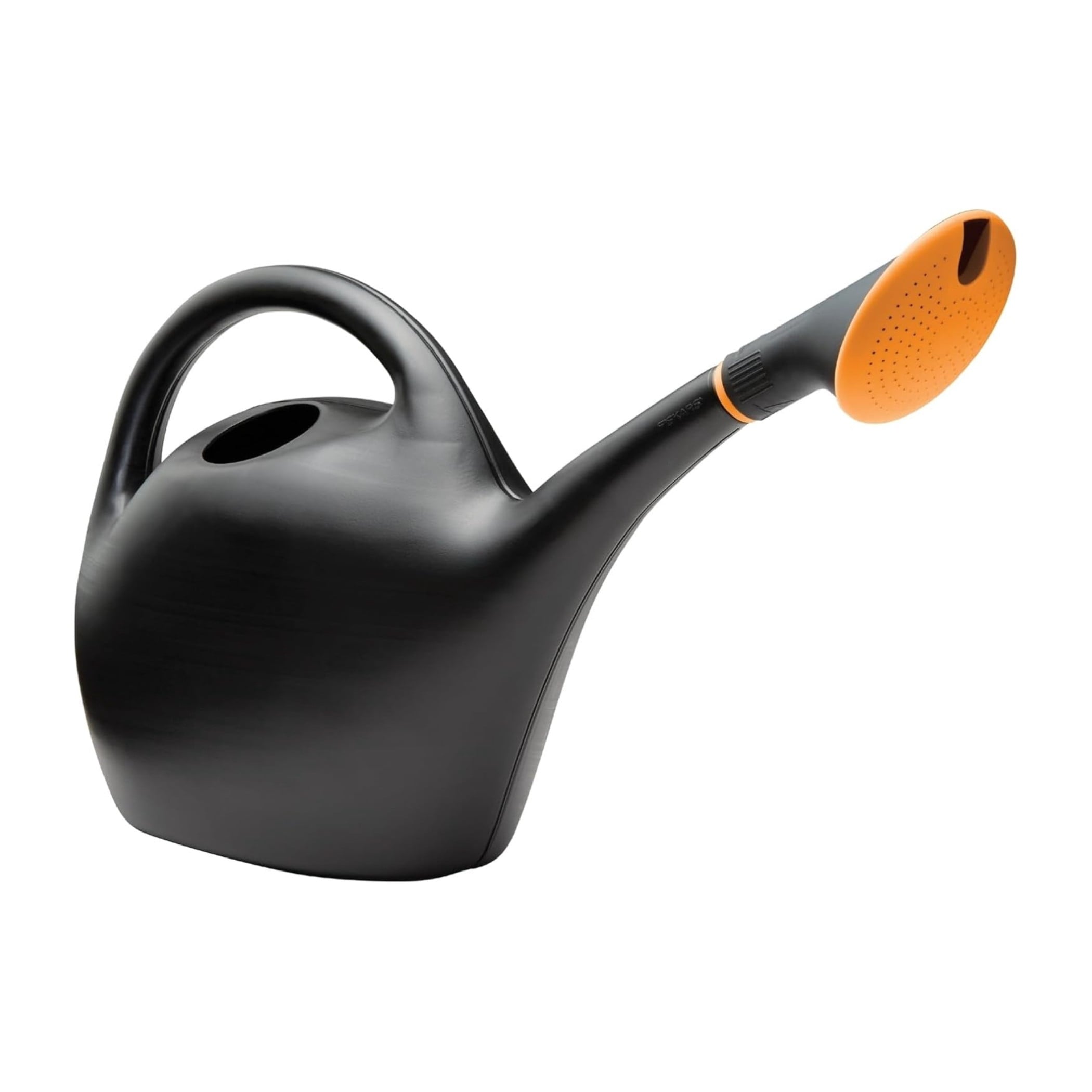 Easy Pour 1.6 Gallon (204 Fl Oz) Black Watering Can with Durable Construction, Dual Handles - Image 5